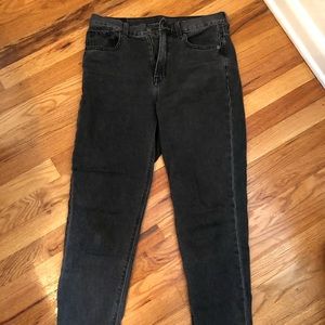 American Eagle black boyfriend jeans